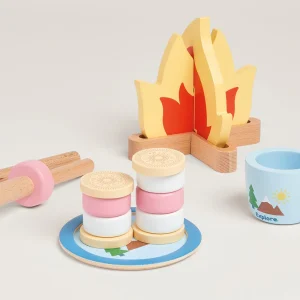 Wooden Campfire Cooking Set (4) ست آشپزی کمپ